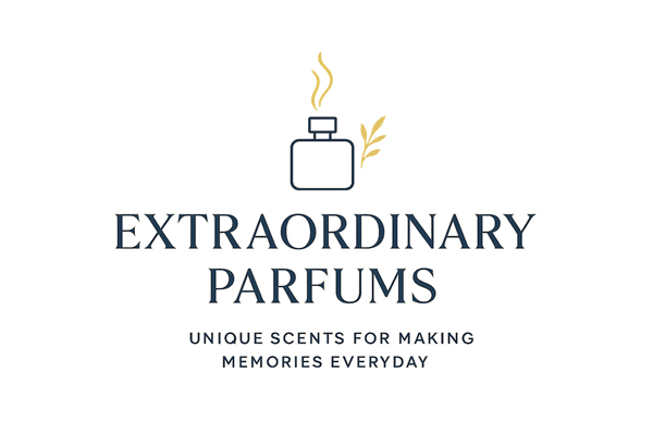 design a logo for Extraordinary Parfums that signifies A store specializing in luxurious and gender-neutral fragrances. Unique scents for making memories everyday